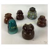 Tiffany style lamp shade, H.G. Co. Glass