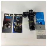 Konica FS-1 camera. With manual.
