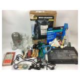 35 piece ratcheting screwdriver. Mud guards.