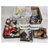 Porcelain Holiday Dolls, Ziplock Gallon Storage