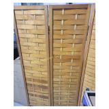 3 panel Collapsible room divider 64Hx52 open