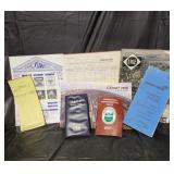 Railroad Santa Fe train baggageman Way bill,