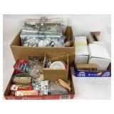 Seed beads, googly Eyes, wood/plastic Fiber