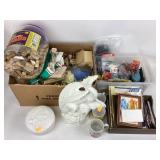 Wine corks, cable ties, bungee cords, wooden bird