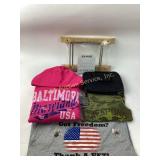 Vinyl record stand, kavio tank, gildan large