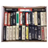 8 Track tapes: Dolly Parton, John Denver, Janis