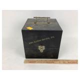 Metal Handled 45 record hard case