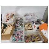 curio cabinets, unfinished, fall crafting