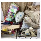 Textured curtains, bedskirts, sharp, electronic,