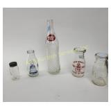 Escanaba dairy bottle, paces Toledo Ohio dairy