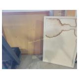 Bulletin board 38x38, Bulletin board, water