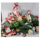 Crafting item. Wreaths, golden plastic bells.