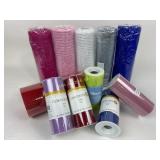 Crafting items. Decorative mesh and tulle