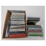 CDs ZZ Top, Barry white, yes, Van Halen, the