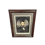 Framed and matted ï¿½Abraham Lincolnï¿½ by Peter