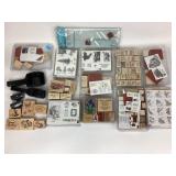 Stamp Up stamps, Holidays, Americana, trees and