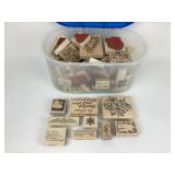 Sterilize Tote with Rubber Stamps, Holiday