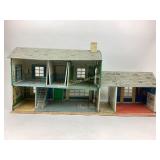 Tin toy doll house