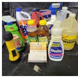 Household items, Pine-Sol, drano bleach various