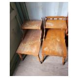 [2] End Tables, needs refinished 25Hx16Wx27D,
