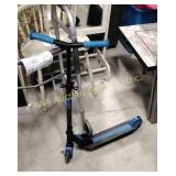 Neon Vector and Razor scooters, blue, good