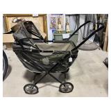 Vintage doll stroller - see photos for worn