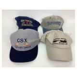 Railroad and baseball hats, CSX, Norfolk
