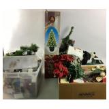 Crafting items, winter items, Christmas decor.