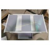 Lego block table with storage, 20Hx32.5Wx22.5D