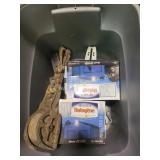 [2] 500 Watt halogen lights, collated staples,