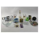 Rowe pottery candlestick holder. Plastic bell