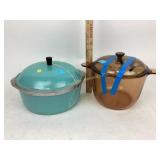 Visionware glass sauce pot, Club metal pot.