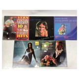 Vinyl albums - James Taylor, Merle Travis, Vern