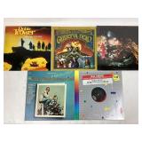 Vinyl albums - Grateful Dead, Santana, Tina