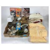 12 disciples thimbles, Arden perfume bottle,