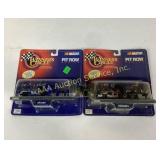 Winnerï¿½s circle pit row. Jeff Gordon, Dale