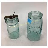 Mason improved jar safety valve glass jar, May