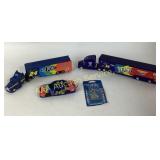 NASCAR Jeff Gordon semi trailers.