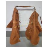 Leather chaps. Good condition.
