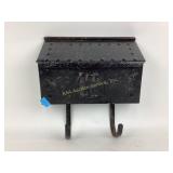 Wall mount eagle mail box, chipping paint