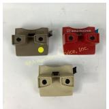 [3] View Master toys, no slides