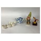 Gobel Co-Boy gnome figurine, Gobel Birds, resin