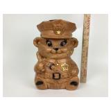 Bear cop cookie jar.Twin winton