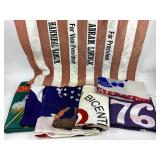 Lincoln for President Repro flag, US Flags, used