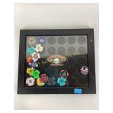 Harley Davidson motorcycle poker chips and