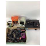 Atari console and controllers, untested, joystick