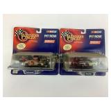 Winners circle pit row. Dale Earnhardt, Kenny