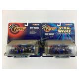 Winnerï¿½s circle Star Wars pit row Jeff Gordon