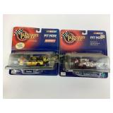 Winners circle pit row Casey Atwood, Steve park.