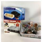 Corningware Anyware dish set, George Forman